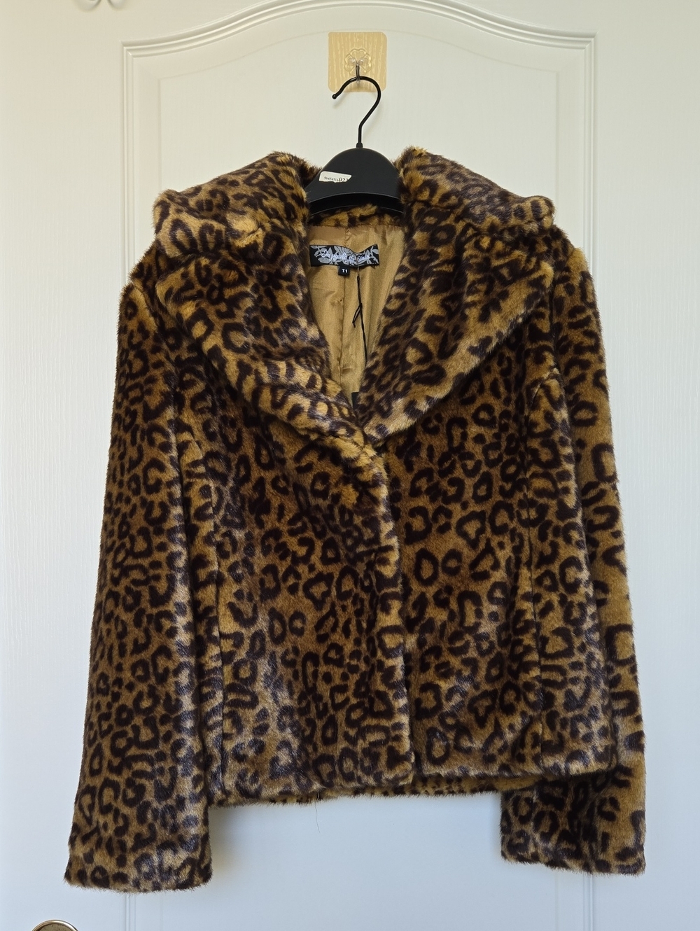 Leopard Faux Fur Jacket